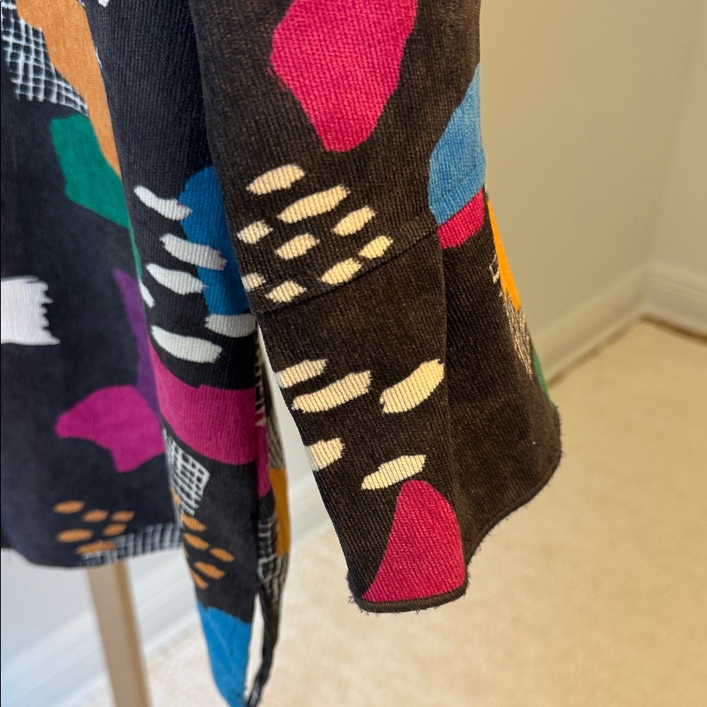 Multiples Vibrant Patterned Shacket Sz Ps - image 3